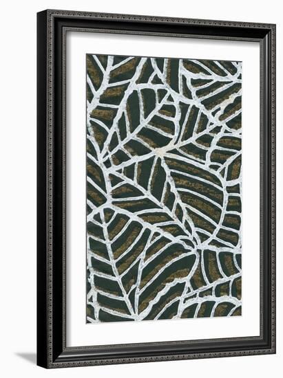 Reticulated Leaf Patterns-null-Framed Art Print