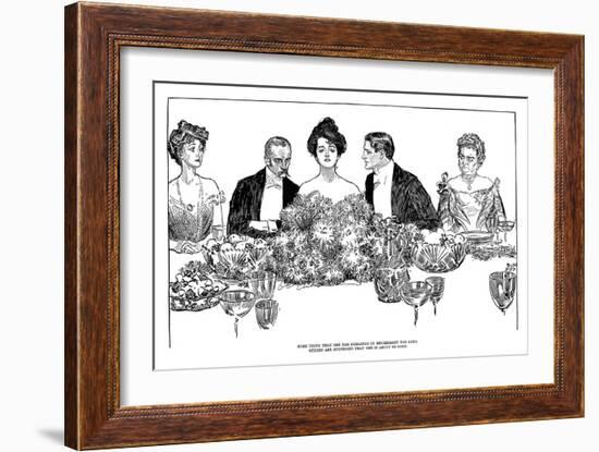 Retirement, 1900-Charles Dana Gibson-Framed Giclee Print