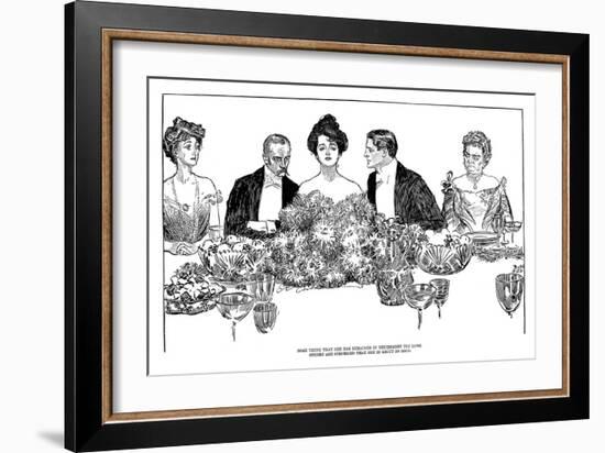 Retirement, 1900-Charles Dana Gibson-Framed Giclee Print