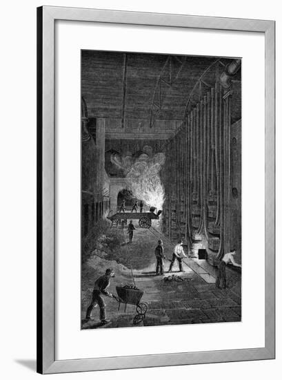 Retort House, Imperial Gasworks, King's Road, London, 1876-null-Framed Giclee Print