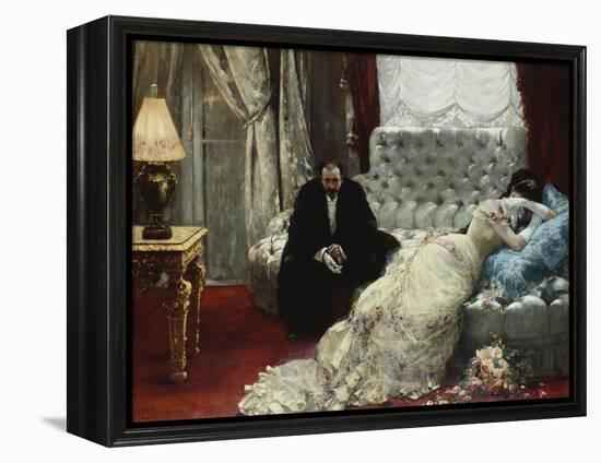 Retour de Bal, 1879-Henri Gervex-Framed Premier Image Canvas