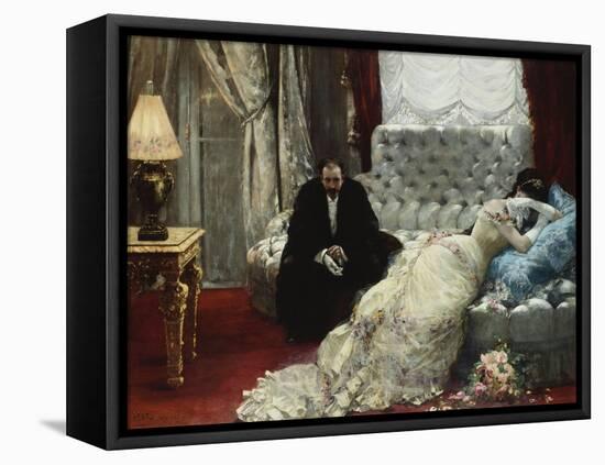 Retour de Bal, 1879-Henri Gervex-Framed Premier Image Canvas