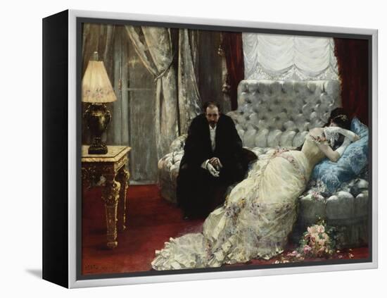 Retour de Bal, 1879-Henri Gervex-Framed Premier Image Canvas