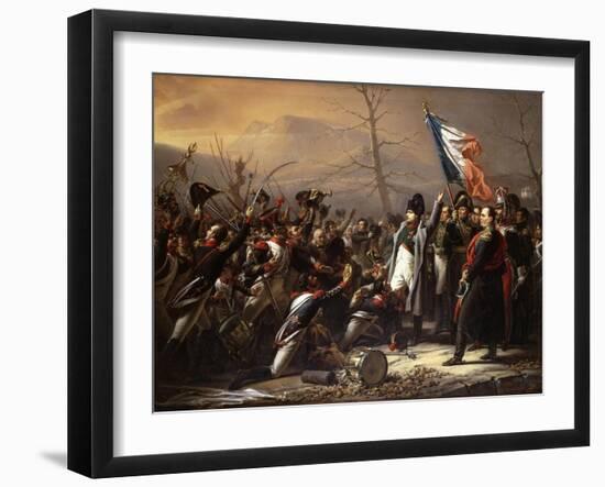 Retour de l'Ile d'Elbe, Fevrier 1815-Charles Auguste Steuben-Framed Giclee Print