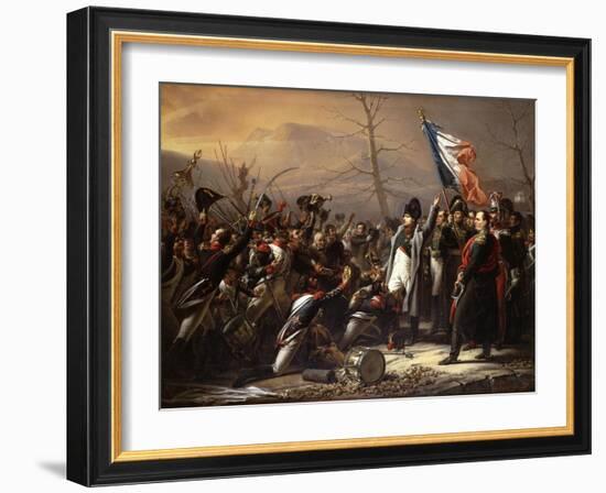 Retour de l'Ile d'Elbe, Fevrier 1815-Charles Auguste Steuben-Framed Giclee Print