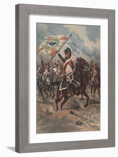 Retour De La Charge, 1806, 1898-Jean-Baptiste Edouard Detaille-Framed Giclee Print