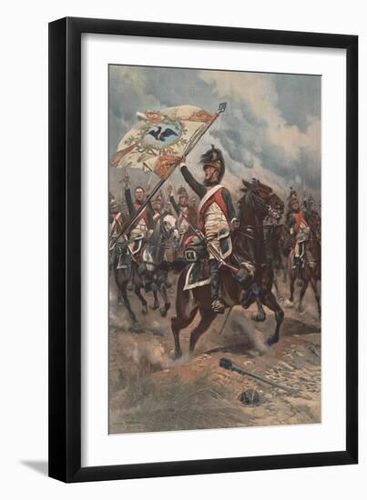 Retour De La Charge, 1806, 1898-Jean-Baptiste Edouard Detaille-Framed Giclee Print