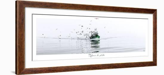 Retour de pêche-Philip Plisson-Framed Art Print