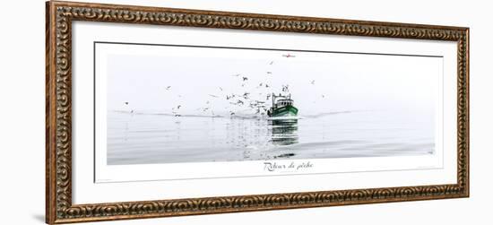 Retour de pêche-Philip Plisson-Framed Art Print