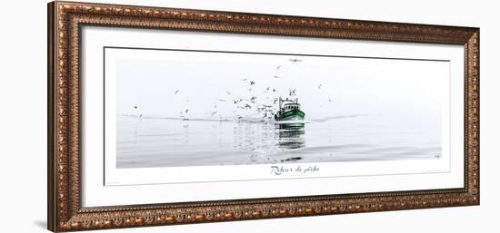 Retour de pêche-Philip Plisson-Framed Art Print