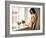 Retrato Con Flores-Gene Oryx-Framed Photographic Print