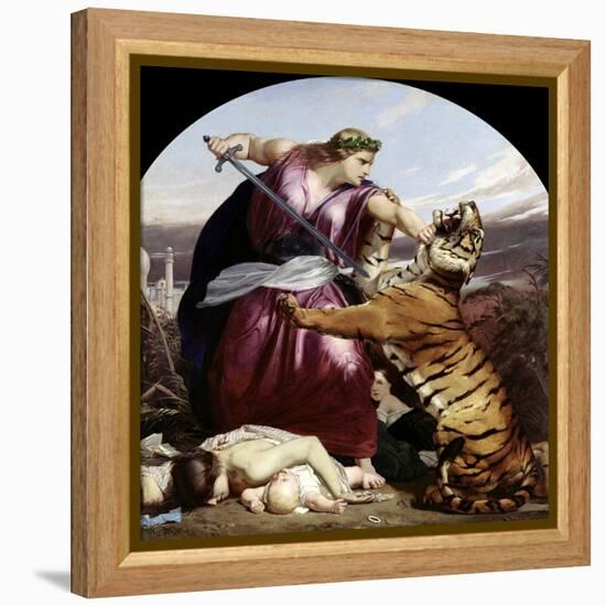 Retribution, 1858-Edward Armitage-Framed Premier Image Canvas