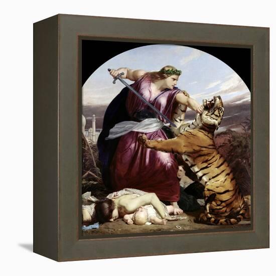 Retribution, 1858-Edward Armitage-Framed Premier Image Canvas