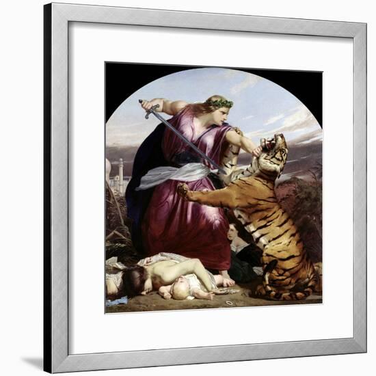 Retribution, 1858-Edward Armitage-Framed Giclee Print