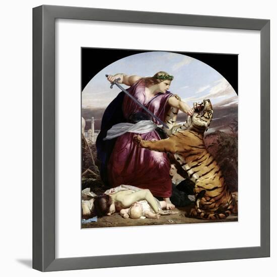 Retribution, 1858-Edward Armitage-Framed Giclee Print