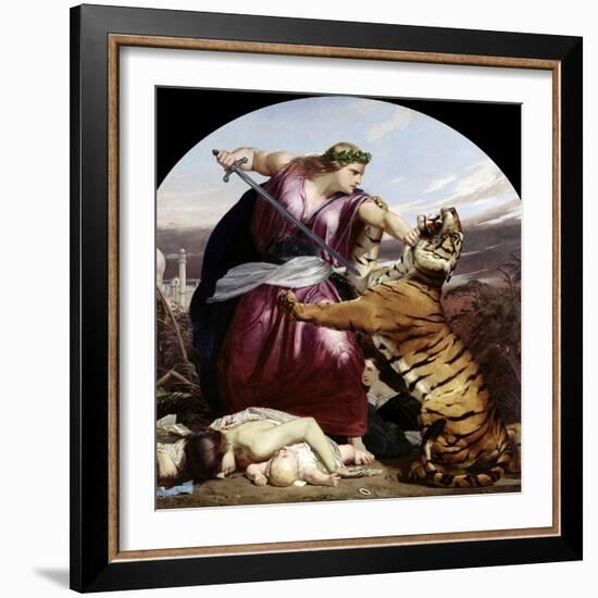 Retribution, 1858-Edward Armitage-Framed Giclee Print