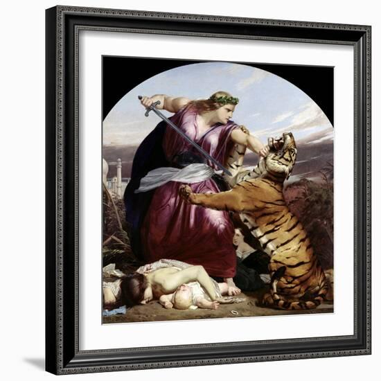 Retribution, 1858-Edward Armitage-Framed Giclee Print