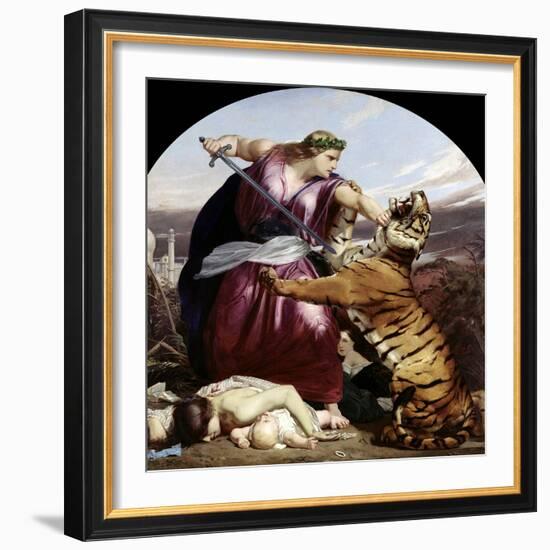 Retribution, 1858-Edward Armitage-Framed Giclee Print