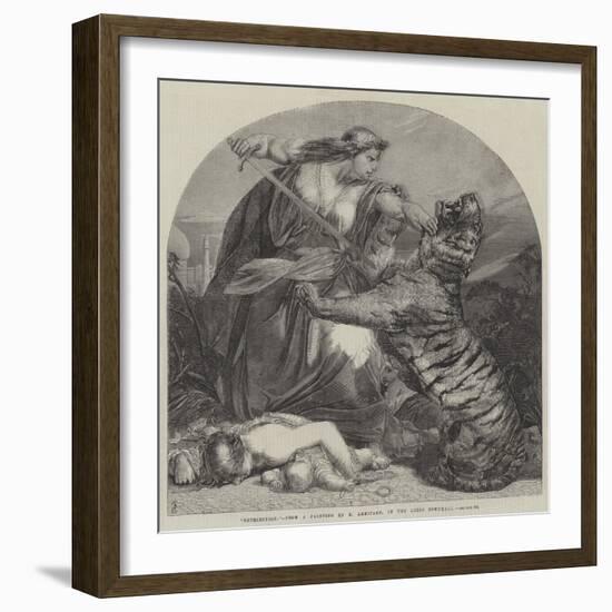 Retribution-Edward Armitage-Framed Giclee Print