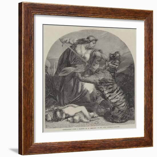 Retribution-Edward Armitage-Framed Giclee Print