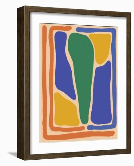 Retro Abstarct Print-Dariia Khotenko-Framed Photographic Print