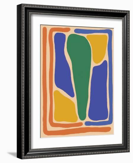 Retro Abstarct Print-Dariia Khotenko-Framed Photographic Print