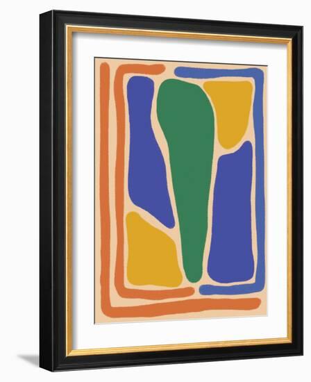 Retro Abstarct Print-Dariia Khotenko-Framed Photographic Print