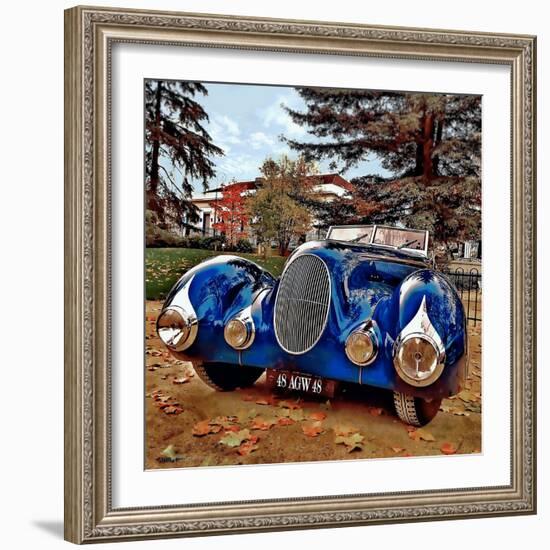 Retro Americana Car-Salvatore Elia-Framed Photographic Print