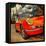 Retro Americana Car-Salvatore Elia-Framed Premier Image Canvas