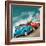 Retro Americana Cars-Salvatore Elia-Framed Photographic Print