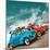 Retro Americana Cars-Salvatore Elia-Mounted Photographic Print