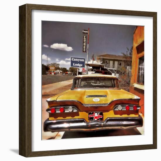 Retro Americana Cars-Salvatore Elia-Framed Photographic Print