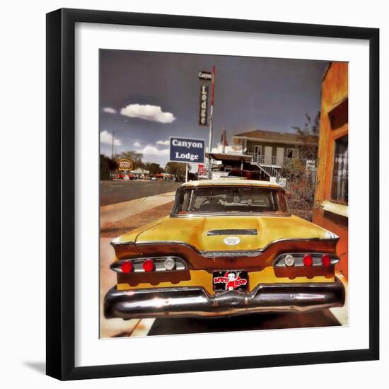 Retro Americana Cars-Salvatore Elia-Framed Photographic Print