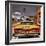 Retro Americana Cars-Salvatore Elia-Framed Photographic Print