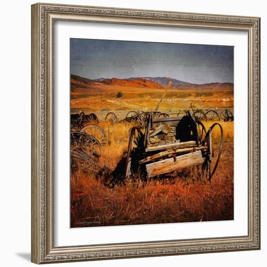 Retro Americana Farming Machinery-Salvatore Elia-Framed Photographic Print