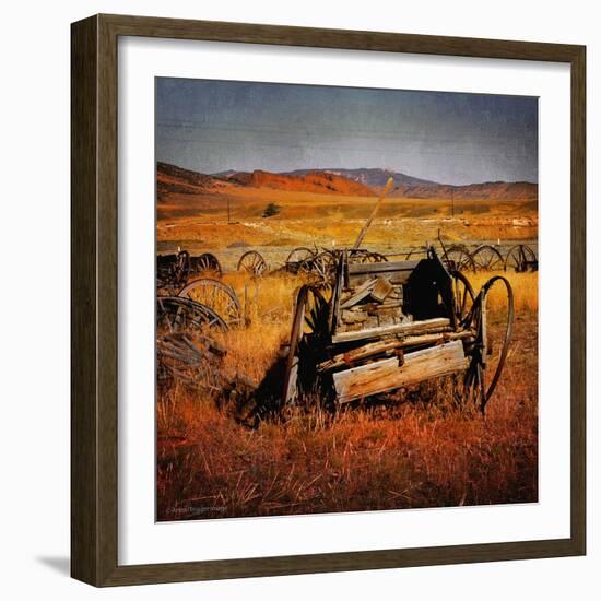 Retro Americana Farming Machinery-Salvatore Elia-Framed Photographic Print