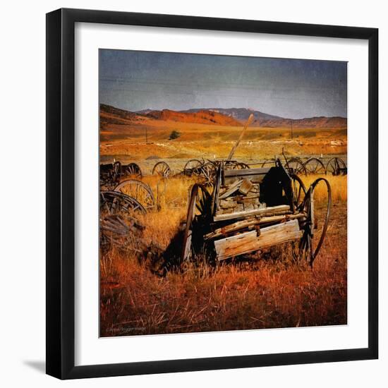 Retro Americana Farming Machinery-Salvatore Elia-Framed Photographic Print