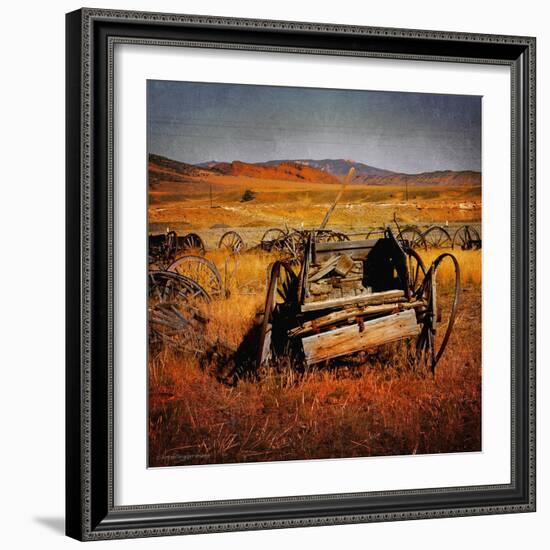 Retro Americana Farming Machinery-Salvatore Elia-Framed Photographic Print