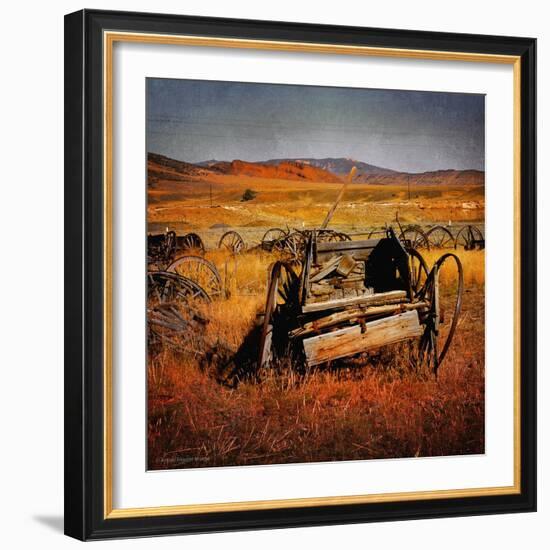 Retro Americana Farming Machinery-Salvatore Elia-Framed Photographic Print