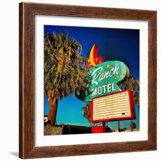 Retro Americana Sign-Salvatore Elia-Framed Photographic Print