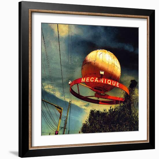 Retro Americana Sign-Salvatore Elia-Framed Photographic Print