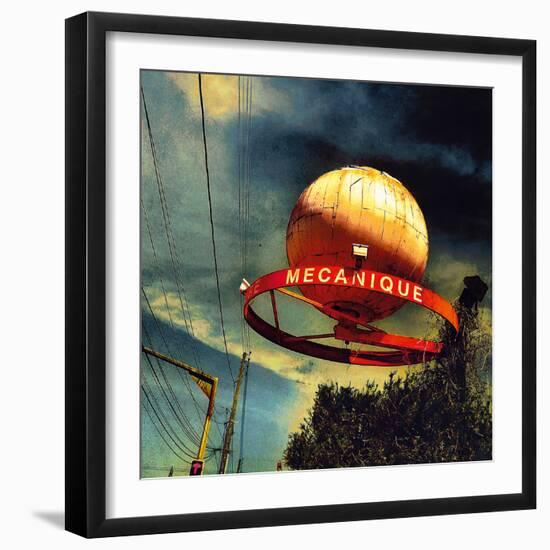 Retro Americana Sign-Salvatore Elia-Framed Photographic Print