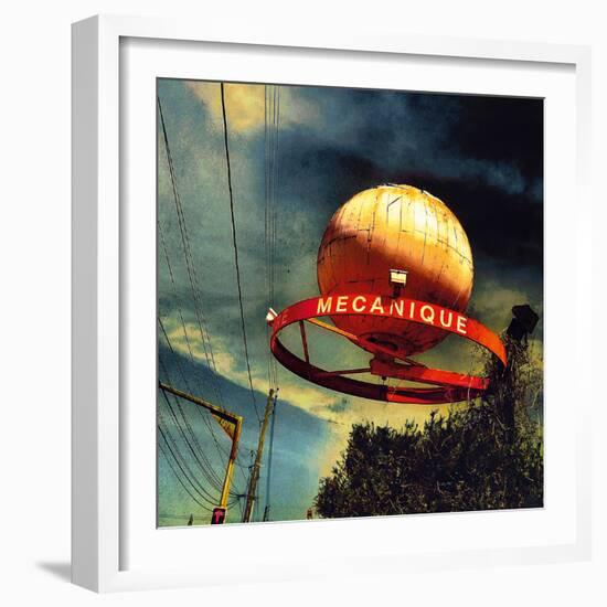 Retro Americana Sign-Salvatore Elia-Framed Photographic Print