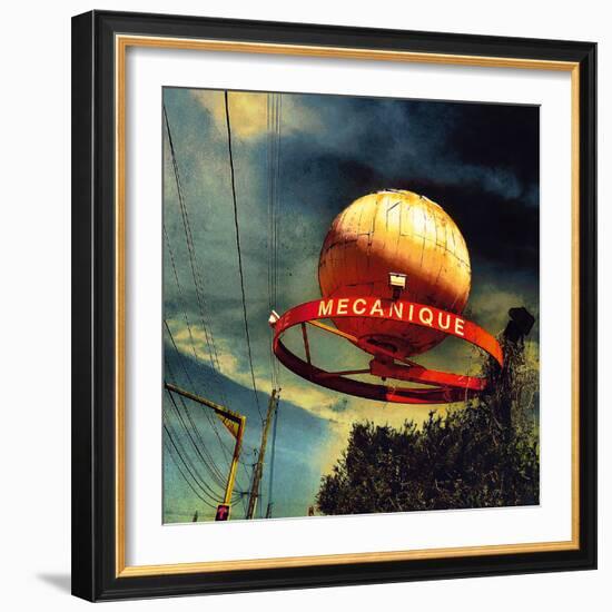 Retro Americana Sign-Salvatore Elia-Framed Photographic Print