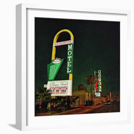 Retro Americana Street Signage-Salvatore Elia-Framed Photographic Print