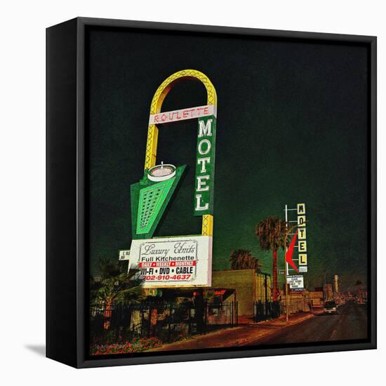 Retro Americana Street Signage-Salvatore Elia-Framed Premier Image Canvas