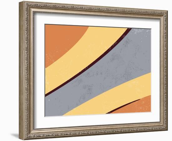 Retro Background-one AND only-Framed Photographic Print