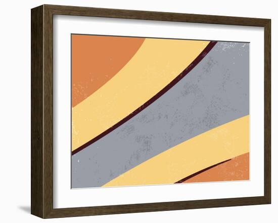 Retro Background-one AND only-Framed Photographic Print