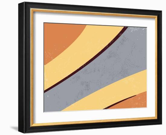 Retro Background-one AND only-Framed Photographic Print