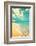 Retro Beach-Andrekart Photography-Framed Photographic Print